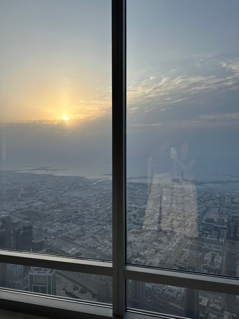 Dubai at sunset